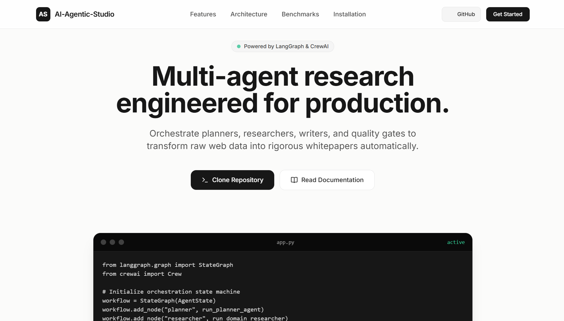 AI Agentic Studio illustration